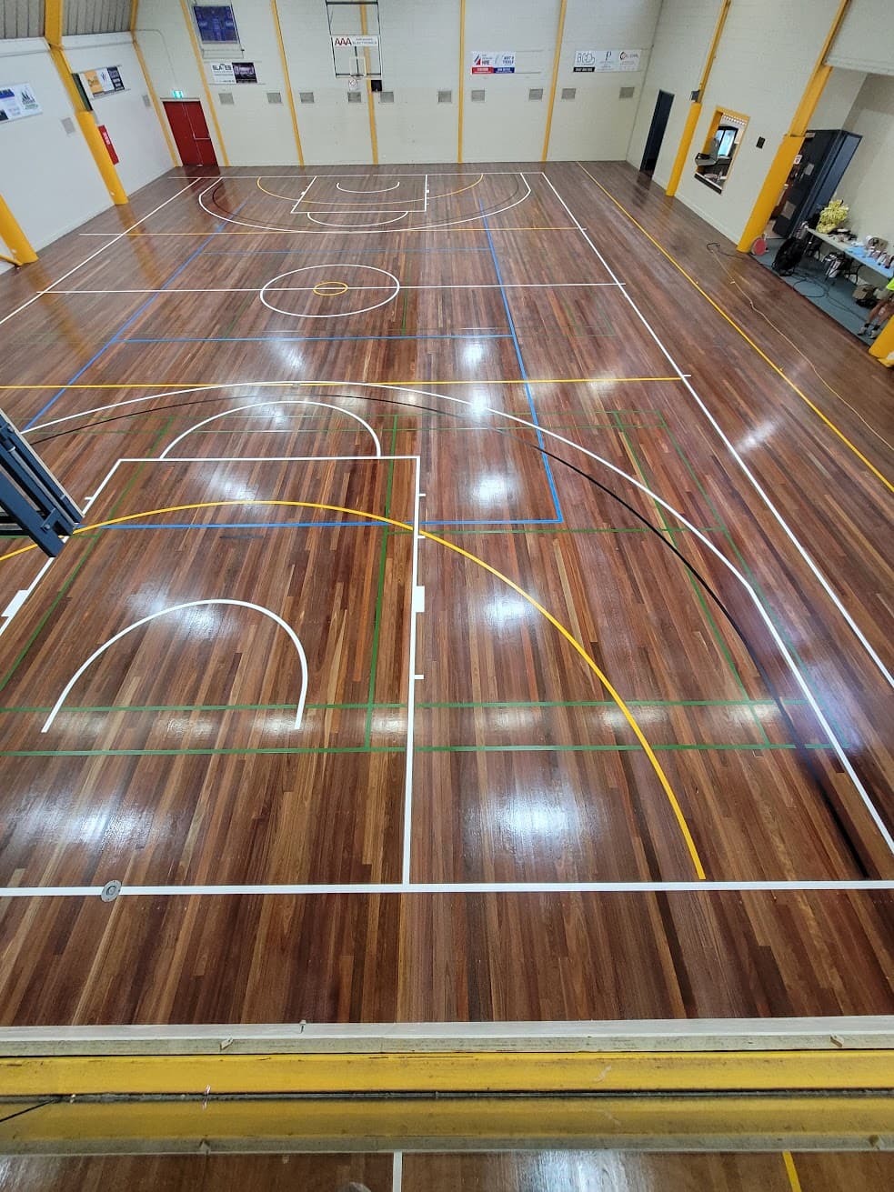 Professional KTL sprung floor installation